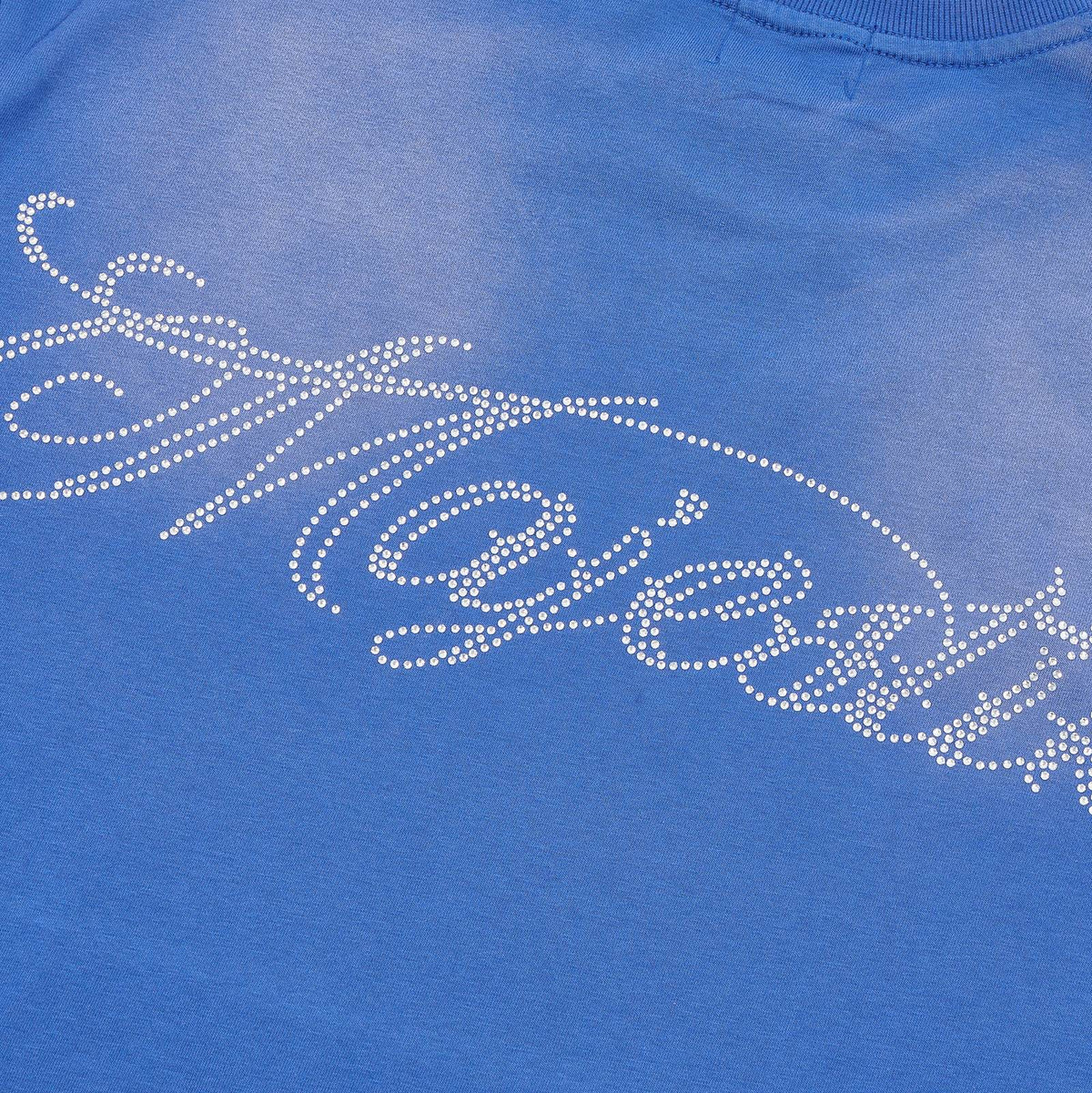 MAJESTIK Skeleton Driver Graphic T-Shirt — detail