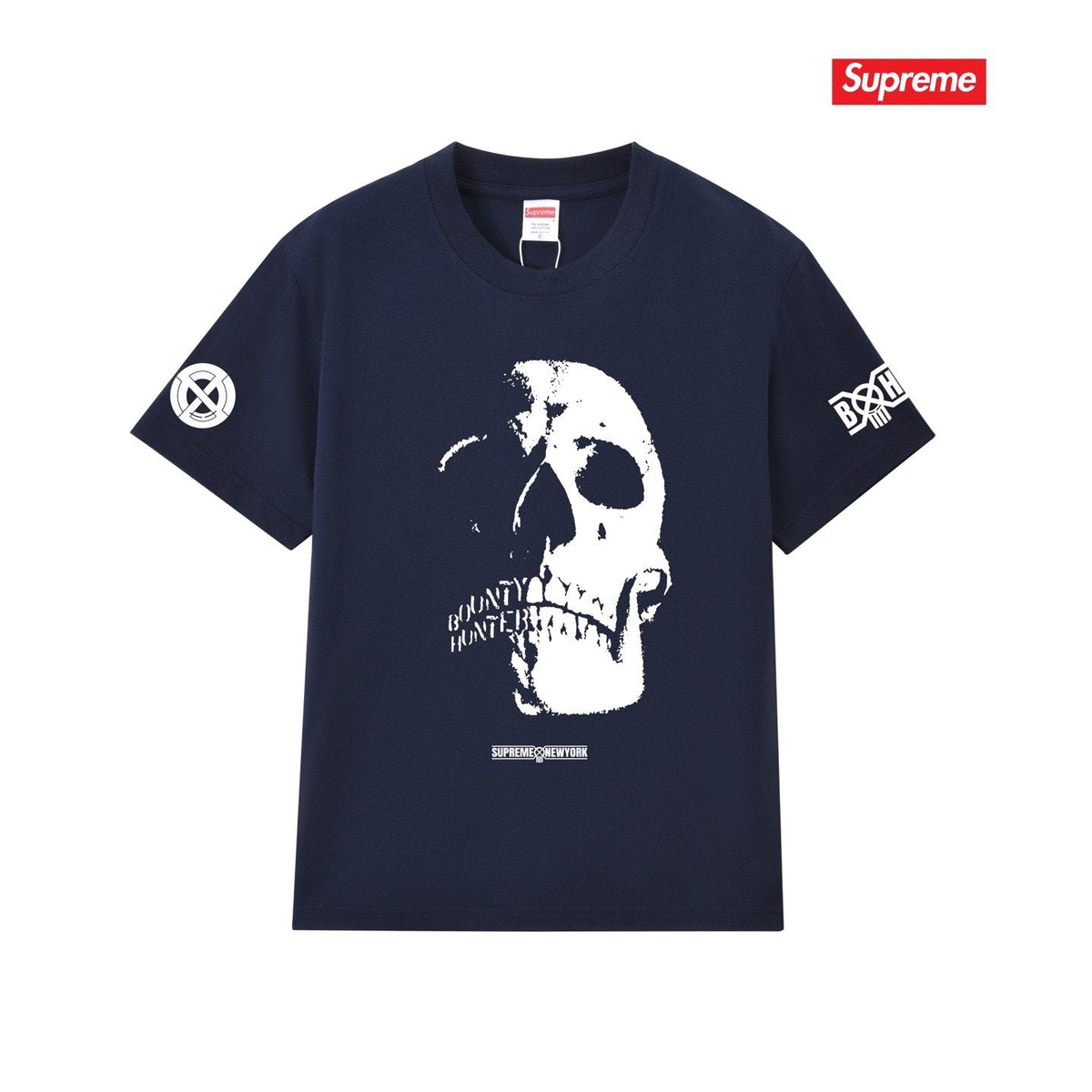 Supreme Skull Graphic Short-Sleeve T-Shirt — front